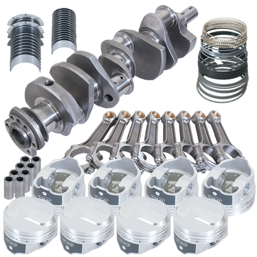 Eagle Chevy 454 4.000in Crank 6.135in I-Beam Rods 38cc Dome 4.310in Pistons Rotating Assembly - 18325060 Photo - Primary