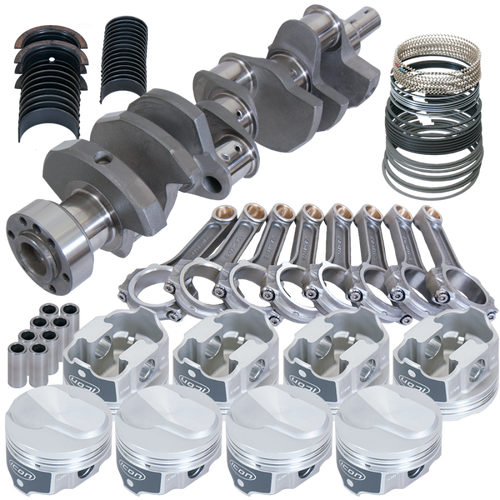Eagle Chevy 454 1Pc 4.000in Crank 6.135in I-Beam Rod Closed Chamber 4.320in Piston Rotating Assembly - 18420L070 Photo - Primary