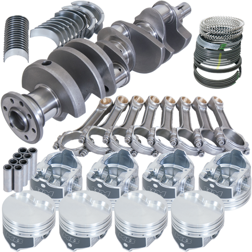 Eagle Chrysler 360 3.580in Crank 6.123in I-Beam Rods -5cc Flat Top 4.040in Pistons Rotating Assembly - 20600040 Photo - Primary