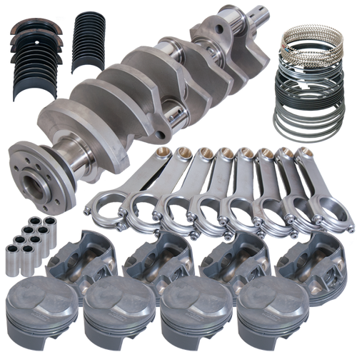 Eagle Chevy 454 4.250in Counterweight Crank 6.385in H-Beam 43cc 4.350in Pistons Rotating Assembly - 35700100 Photo - Primary