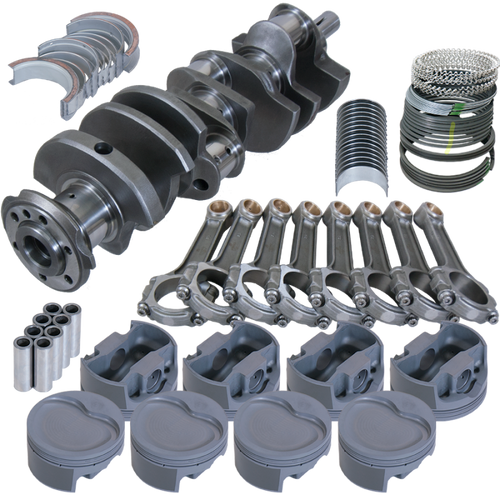 Eagle Pontiac 400 4.250in Crank 6.800in I-Beam Rods -22cc 4.155in Pistons Rotating Assembly - 524014155 Photo - Primary