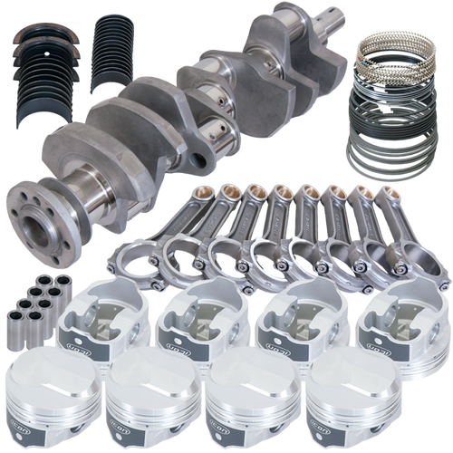 Eagle Chevy 454 4.000in Crank 6.135in I-Beam Rods 38cc Dome 4.250in Pistons Rotating Assembly - 61325000 Photo - Primary