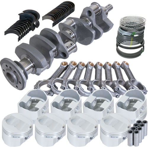 Eagle Chevy 350 3.750in Crank 5.700in I-Beam Rods Srp 7cc Dome 4.030in Pistons Rotating Assembly - 62009030 Photo - Primary