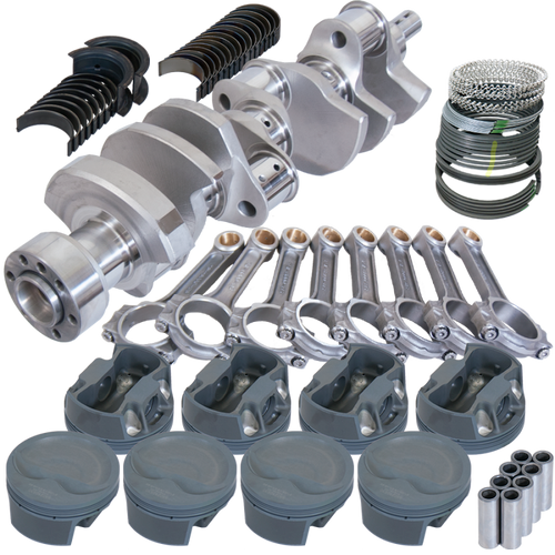 Eagle Chevy LT1 350 1Pc 3.750in Crank 6.000in I-Beam Rods -16cc 4.040in Pistons Rotating Assembly - 62110040 Photo - Primary