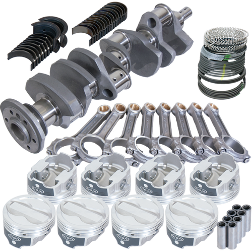 Eagle Chevy 350 3.750in Crank 6.000in I-Beam Rods -18cc 4.000in Pistons Rotating Assembly - 62303000 Photo - Primary
