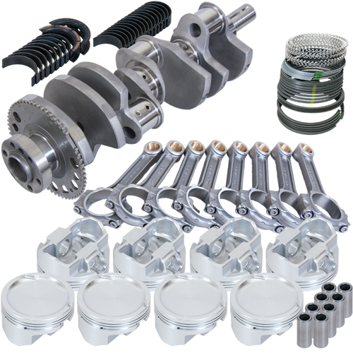 Eagle Chevy 4.8/5.3 LS 4.000in Crank 58 Tth Rlctor 6.125in I-Beam 3.820in Pistons Rotating Assembly - 627623820 Photo - Primary