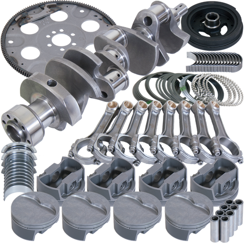 Eagle Chevy 350 3.750in Crank 5.700in I-Beam Rods -5cc Flat Top 4.040in Pistons Balanced Assembly - B13006E040 Photo - Primary