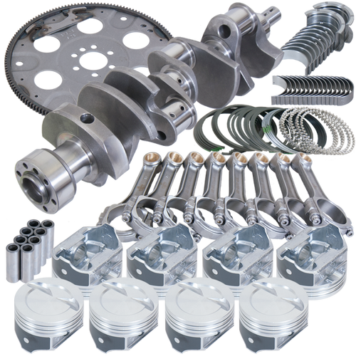 Eagle Chevy LT1350 1Pc 3.750in Crank 5.700in I-Beam 4.060in Pistons 153 Tooth FP Balanced Assembly - B13504L06053 Photo - Primary