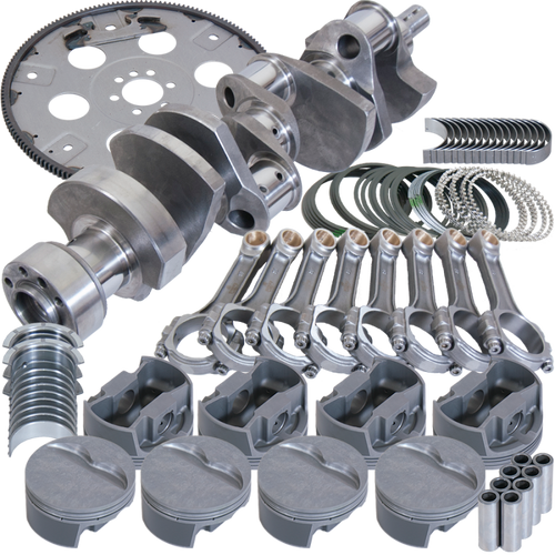 Eagle Chevy LT1350 1Pc 3.750in Crank 6.000in I-Beam 4.030in Pistons 168 Tooth FP Balanced Assembly - B13557L03068 Photo - Primary