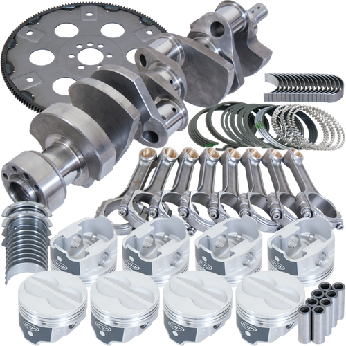 Eagle Chevy 350 1Pc 3.750in Crank 5.700in I-Beam Rods -10cc 4.030in Pistons Balanced Assembly - B13559L03068 Photo - Primary