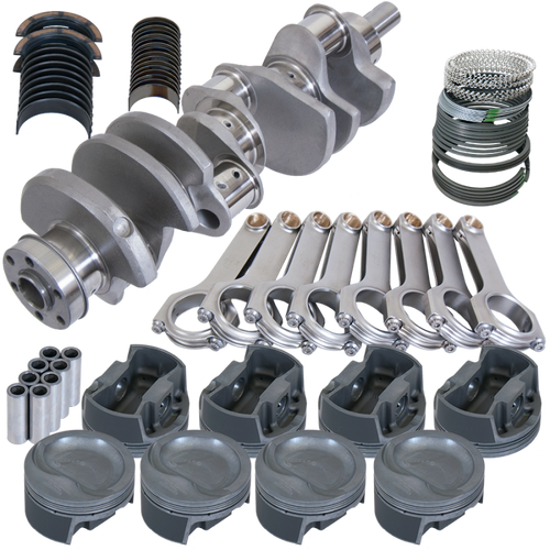 Eagle Ford 351W 4.000in Crank 6.200in H-Beam -28cc Inv Dome 4.030in Pistons Balanced Assembly - B14124030 Photo - Primary