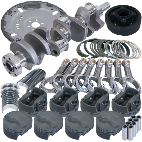 Eagle Ford 302 3.400in Crank 5.400in I-Beam Rods 4.000in Pistons 164 Tooth FP Balanced Assembly - B16003LA000 Photo - Primary