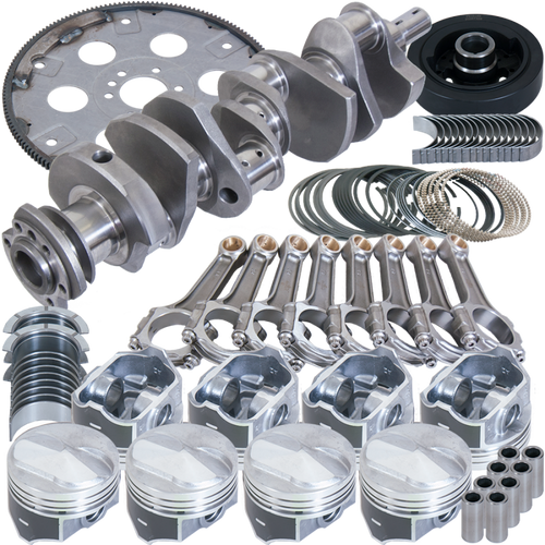 Eagle Chevy 454 4.000in Crank 6.135in I-Beam Rod 22cc 4.310in Pistons 168 Tooth FP Balanced Assembly - B18401060 Photo - Primary