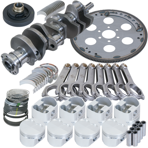 Eagle Oldsmobile 455 4.250in Crank 6.735in H-Beam -5cc Flat Top 4.155in Pistons Balanced Assembly - B42100030 Photo - Primary