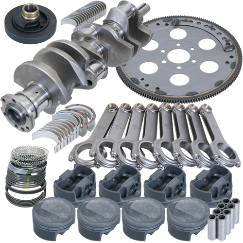 Eagle Oldsmobile 455 4.500in Crank 7.100in H-Beam -22cc Inv Dome 4.155in Pistons Balanced Assembly - B42105030 Photo - Primary