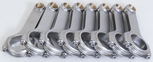 Eagle Chevrolet Big Block 6.660in Length ARP 2000 Bolts Forged 4340 Steel H-Beam Rods - Set of 8 - CRS66603D2000 Photo - Primary