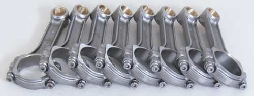 Eagle Chevrolet SB 5.700in 5.700in 5140 Steel 3/8in ARP8740 Bolts I-Beam Connecting Rods - Set of 8 - SIR5700CM Photo - Primary