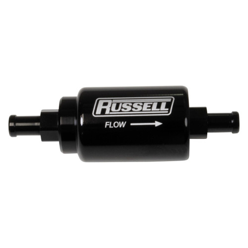 Russell 5/16 Male To 5/16 Male Barbed Fuel Check Valve - Black Anodized - 650623 User 1