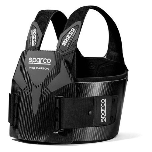 Sparco Rib Vest Pro Carbon XS - BLK - 002407KNR0XS Photo - Primary
