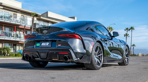 Borla 20-25 Toyota GR Supra ATAK Cat-Back Exhaust System w/ Black Chrome Tips - 140826BC User 1