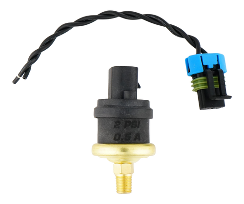 DeatschWerks 2psi 1/8th NPT Adjustable (1-3psi) Hobbs Switch with Pigtail (0.5A) - 4-HOBBS-2 Photo - Primary