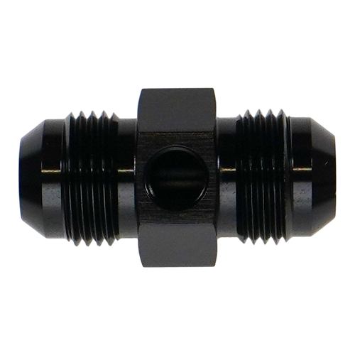 DeatschWerks 10AN Male Flare Gauge Adapter with 1/8in Gauge Port - 6-02-0772-B Photo - Primary