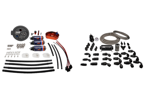 DeatschWerks A90 Supra/G8X BMW M3/M4 X3 Module w/ Triple DW420 Pumps and PTFE Return Plumbing Kit - 9-423-627-7080 Photo - Primary