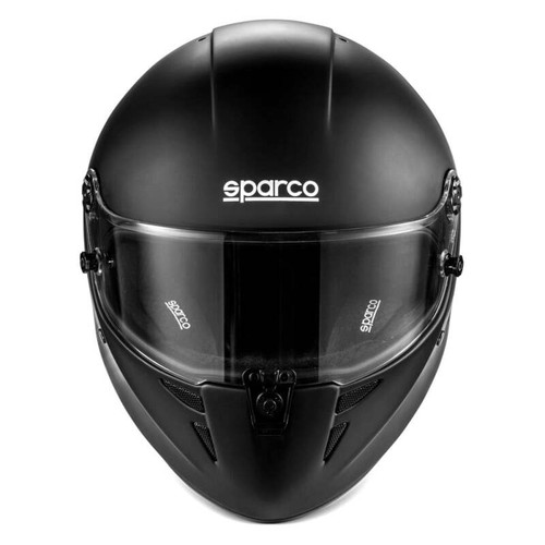SPARCO Stealth RF Helmet - Large - Matte Black/Black - BRH0007B0K0100L Photo - Close Up