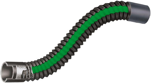 Gates 85-91 Mack RW Series Cummins 6-Cyl. 14.0L Diesel Upper Flexible HD Coolant Hose - 26523 Photo - Primary