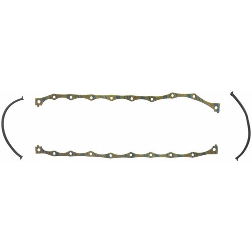 Fel-Pro Lincoln Mark V OS 30227 C Engine Oil Pan Gasket Set Blue Stripe cork-rubber - OS30227C Photo - Primary