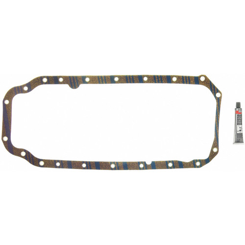 Fel-Pro Cadillac Eldorado OS 30513 C Engine Oil Pan Gasket Set Blue Stripe cork-rubber - OS30513C Photo - Primary