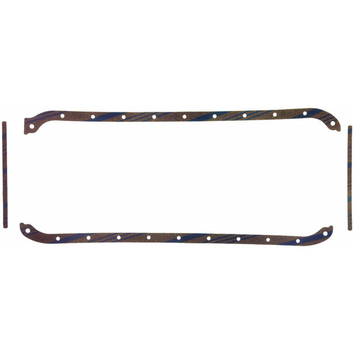 Fel-Pro OS 5041 C Engine Oil Pan Gasket Set Blue Stripe cork-rubber - OS5041C Photo - Primary
