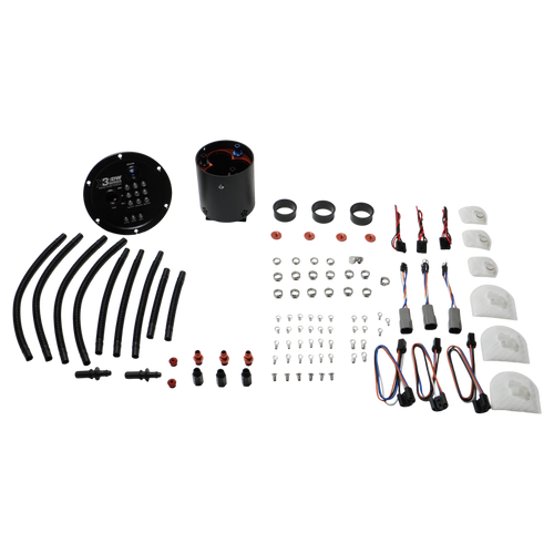 DeatschWerks 09-24 Nissan GT-R R35 X3 Triple Pump Module - No Pumps - 9-000-7021 Photo - Primary