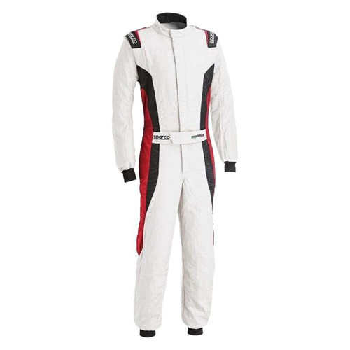 Sparco Suit Victory PRO 60 WHT/RED - BRS0034U0W09060 Photo - Primary