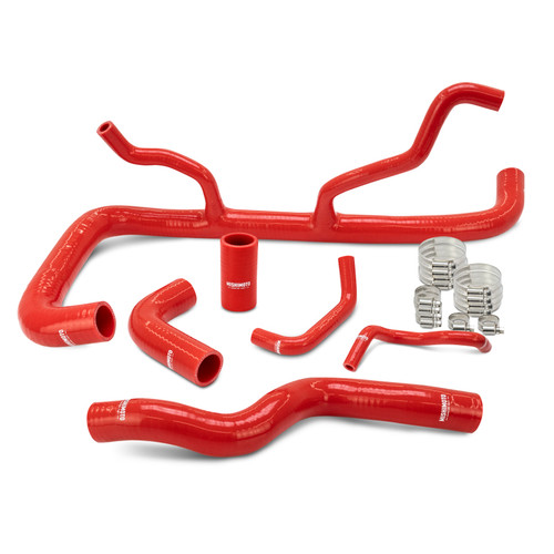 Mishimoto 2024+ Toyota Tacoma Silicone Coolant Hose Kit - AT - Red - MMHOSE-TAC-24ARD Photo - Primary