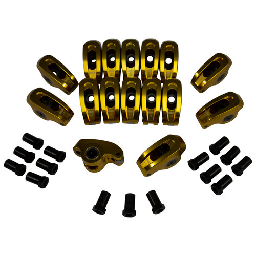COMP Cams 88+ Chevrolet Small Block Ultra ARC Narrow Aluminum Series Rocker Arm - Set of 16 - 19017-16 Photo - Primary