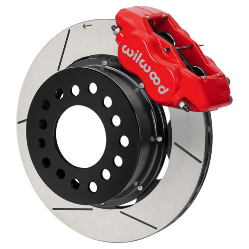 Wilwood Ford Mustang II Forged Dynalite Front Brake Kit w/ 11.38in Slotted Rotor - Red - 140-18364-R Photo - Primary