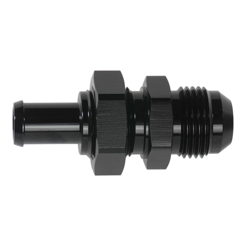 DeatschWerks 10AN Male Flare Bulkhead to 1/2in Hose Barb Straight - 6-02-0793-B Photo - Primary