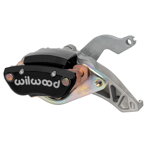 Wilwood MC4 Mechanical Parking Brake Caliper - R/H - Black - 0.81in Disc - 120-18266-BK Photo - Primary