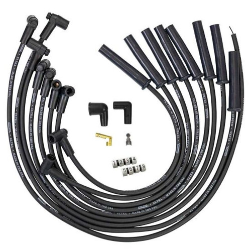 Moroso Ford 289 302 351W HEI-Style Cap Ultra 350 8mm Multi-Angle Boot Spark Plug Wire Set - Black - 51047 User 1
