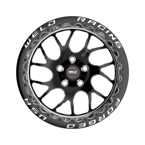 Weld S78 RT-S 17x11 / 5X115 BP / 5.8in BS Black Wheel 3.18ID {Med Pad} - Single-Beadlock - 78MB7110W58LF Photo - Close Up