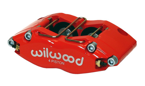 Wilwood Caliper-Dynapro Radial-Red 1.38in Pistons .81in Disc - 120-7376-RD Photo - Primary