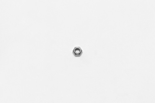 Wilwood nut 5/16-24 hex locking top-crimp clear zinc - 230-0540 Photo - Primary