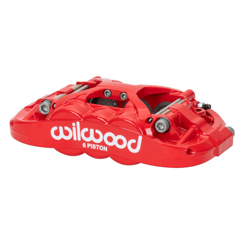 Wilwood XRS6R 1.38/1.12/1.12 1.10 Rotor R/H Caliper - Red - 120-17207-RD Photo - Primary