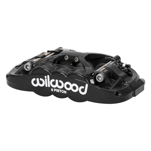 Wilwood XRS6R 1.38/1.12/1.12 1.10 Rotor L/H Caliper - Black - 120-17208-BK Photo - Primary