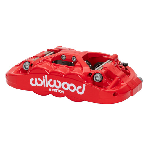 Wilwood XRS6R 1.62/1.12/1.12 1.10 Rotor R/H Caliper - Red - 120-17211-RD Photo - Primary