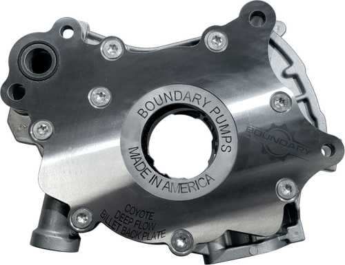 Boundary 11-17 Ford Mustang F150 5.0L Coyote MartenWear Oil Pump Assembly w/Billet Back Plate - CM-S1-BBP-M User 1