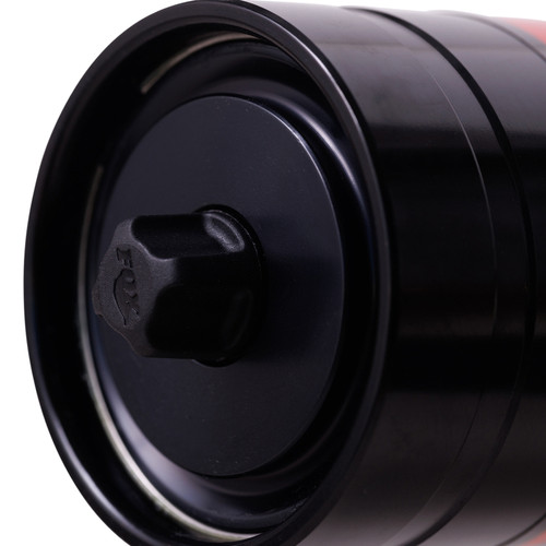 Fox 2022+ Toyota Tundra Performance Elite Series 2.5 Remote Reservoir 1.5-3in Rear Adjustable Shocks - 883-26-172 Photo - Close Up