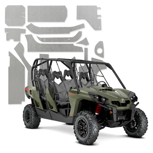 DEI 16-21 Can-Am Commander 800R/1000R Max Heat Shield Kit - 901061 Photo - Primary