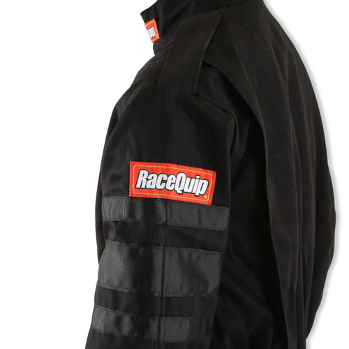 RaceQuip Black SFI-1 1-L Suit - 3XL - 110008RQP Photo - out of package